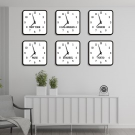 Custom time zone wall clock